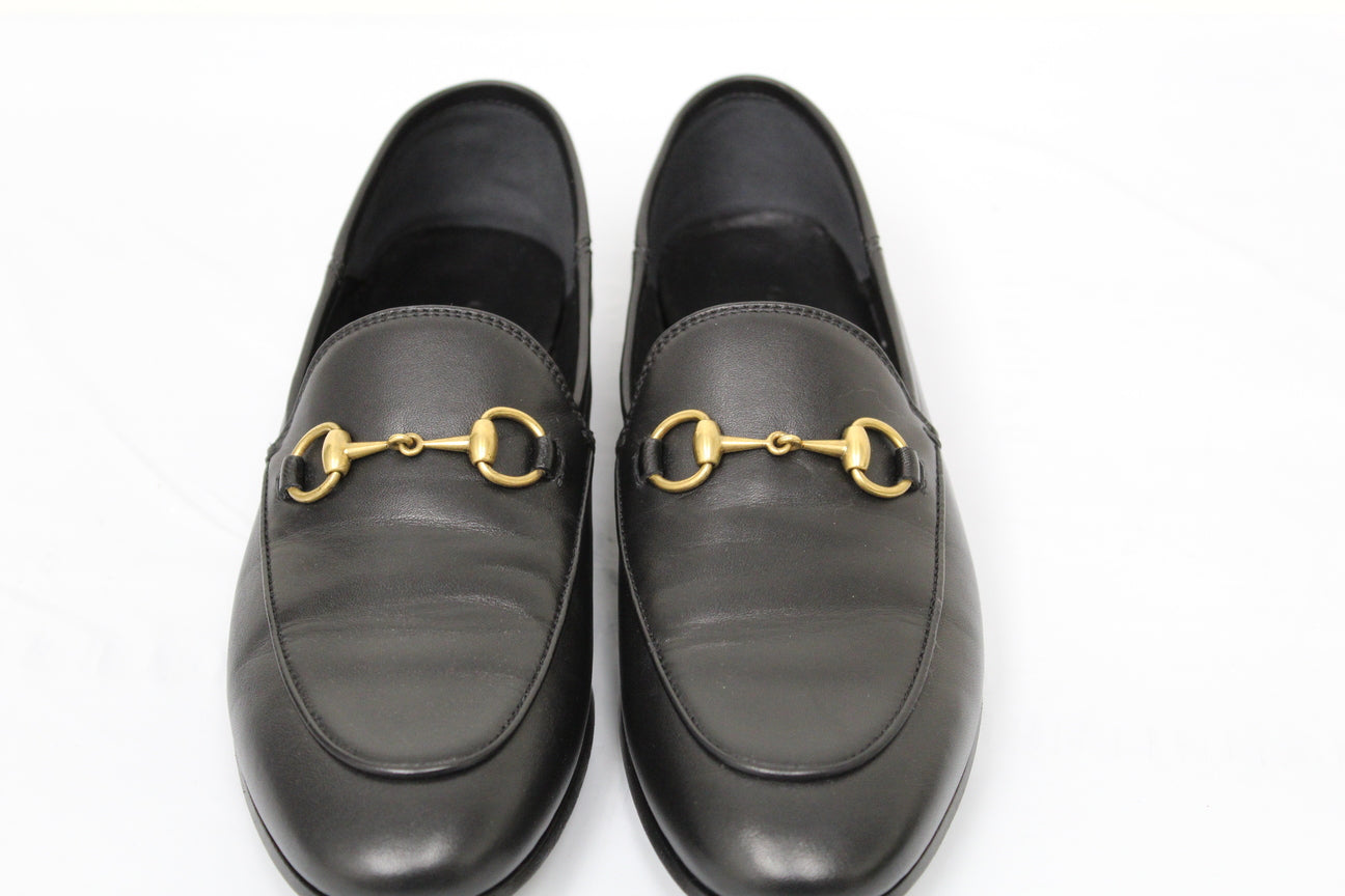 Mocassim Gucci Jordaan Bit Feminino Preto Tamanho 6,5