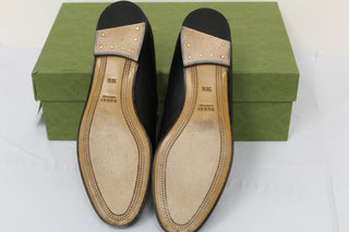 Mocassim Gucci Jordaan Bit Feminino Preto Tamanho 6,5