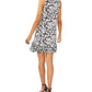 Vestido tubinho com estampa floral MSK feminino, preto, tamanho pequeno