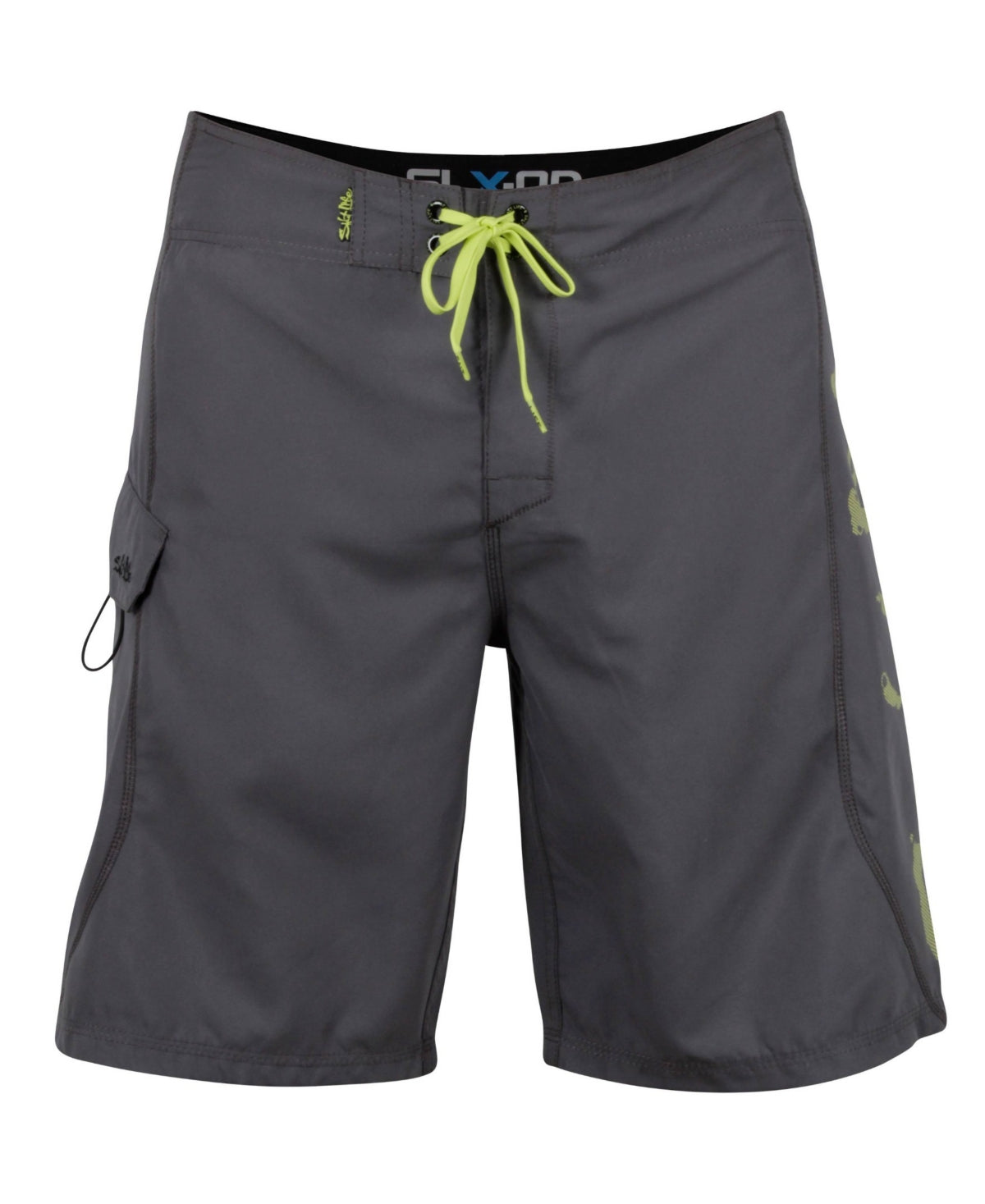 Shorts Salt Life Stealth Bomberz Aqua Masculino Preto Tamanho 30