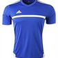 Camisa de futebol juvenil adidas Match unissex azul tamanho pequeno