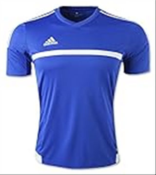 Camisa de futebol juvenil adidas Match unissex azul tamanho pequeno
