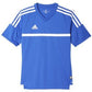 Camisa de futebol juvenil masculina adidas Match azul tamanho extragrande
