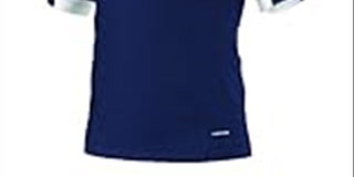Camisa de futebol masculina adidas azul tamanho médio
