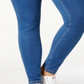 Leggings jeans originais femininas Hue, azul, tamanho 1X