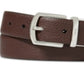 Cinto reversível de couro Pebble masculino Ralph Lauren, marrom, tamanho 36