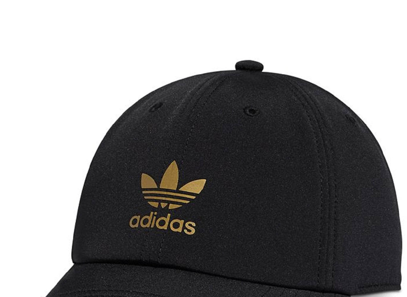 Boné Adidas Originals Masculino Relaxed Color Reflective Logo Preto Tamanho Regular