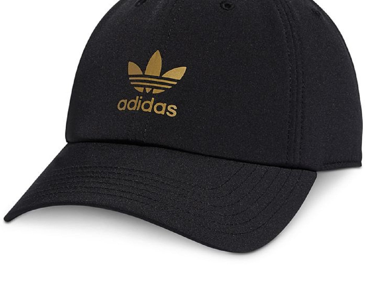 Boné Adidas Originals Masculino Relaxed Color Reflective Logo Preto Tamanho Regular