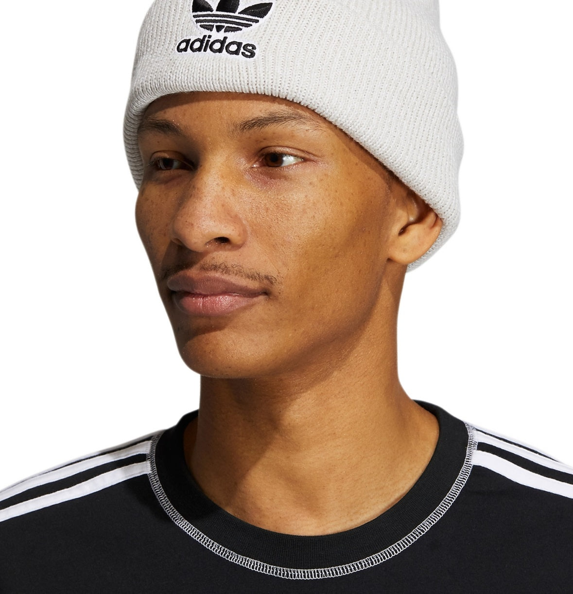 Gorro Trefoil Masculino Adidas Branco Tamanho Regular
