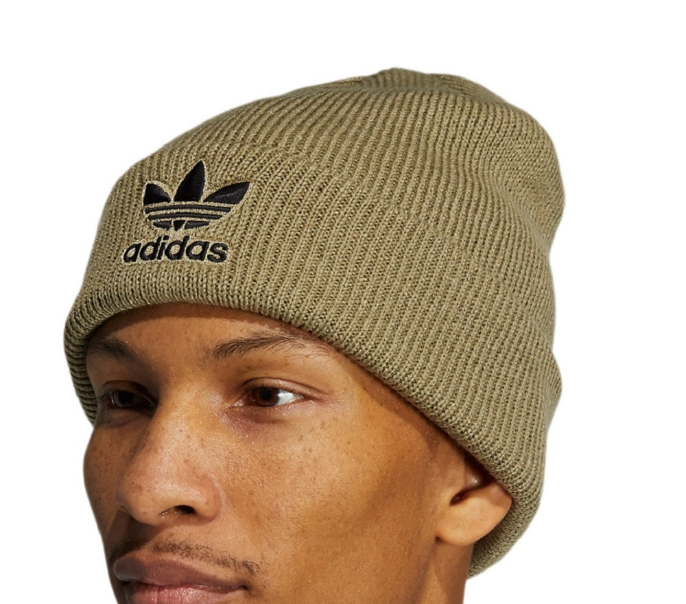 Gorro Trefoil Masculino Adidas Verde Tamanho Regular