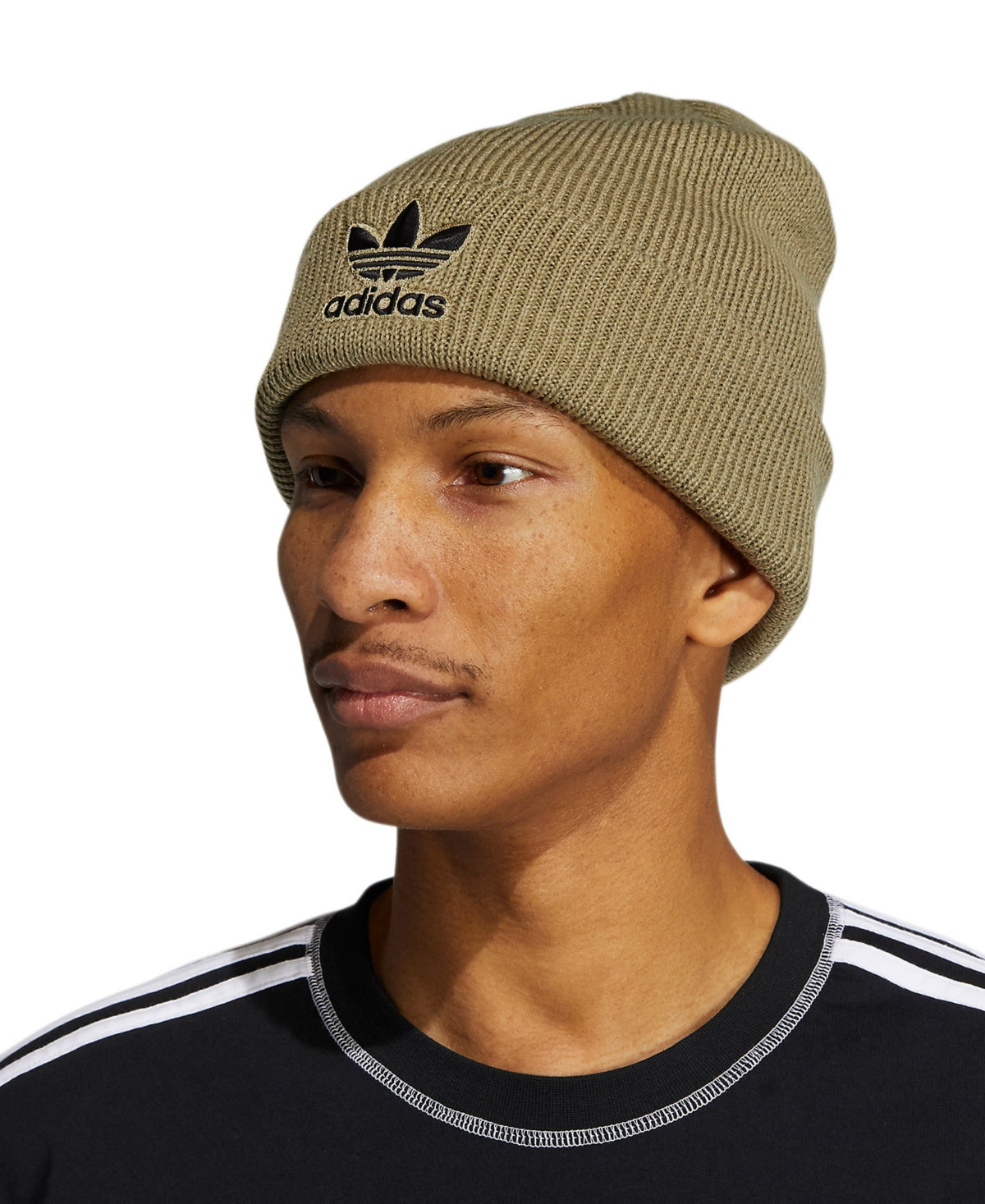 Gorro Trefoil Masculino Adidas Verde Tamanho Regular