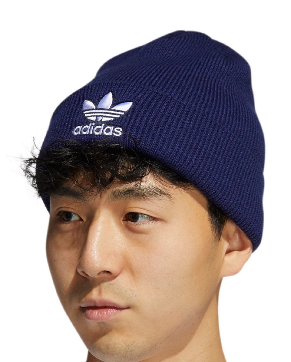 Gorro Trefoil Masculino Adidas Azul Tamanho Regular