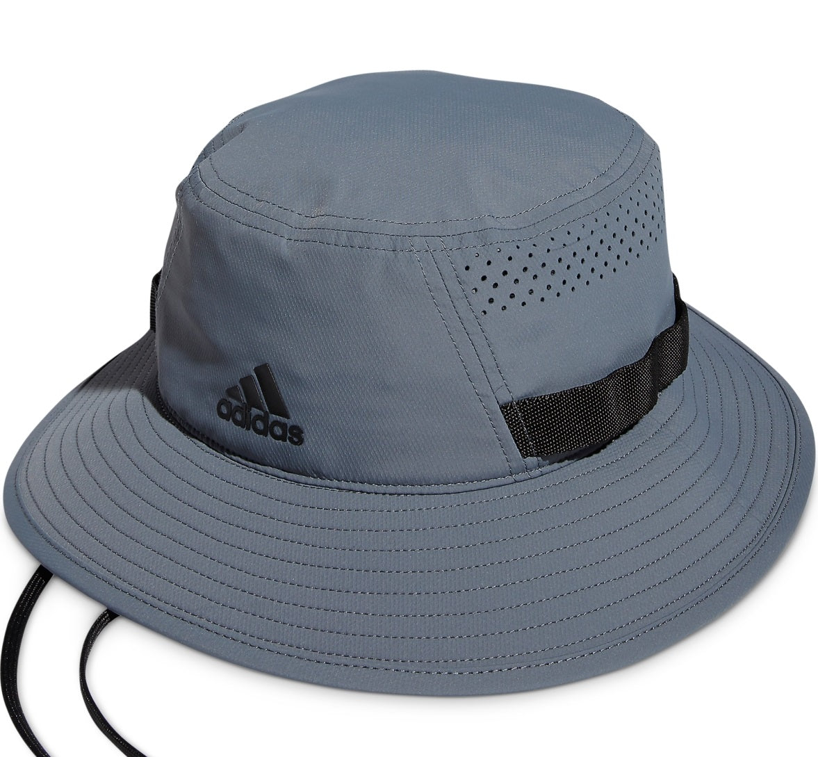 Chapéu Bucket Adidas Victory Masculino Cinza Tamanho Grande
