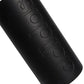 Garrafa de água de vidro Adidas Squad 720 masculina, preta, tamanho regular