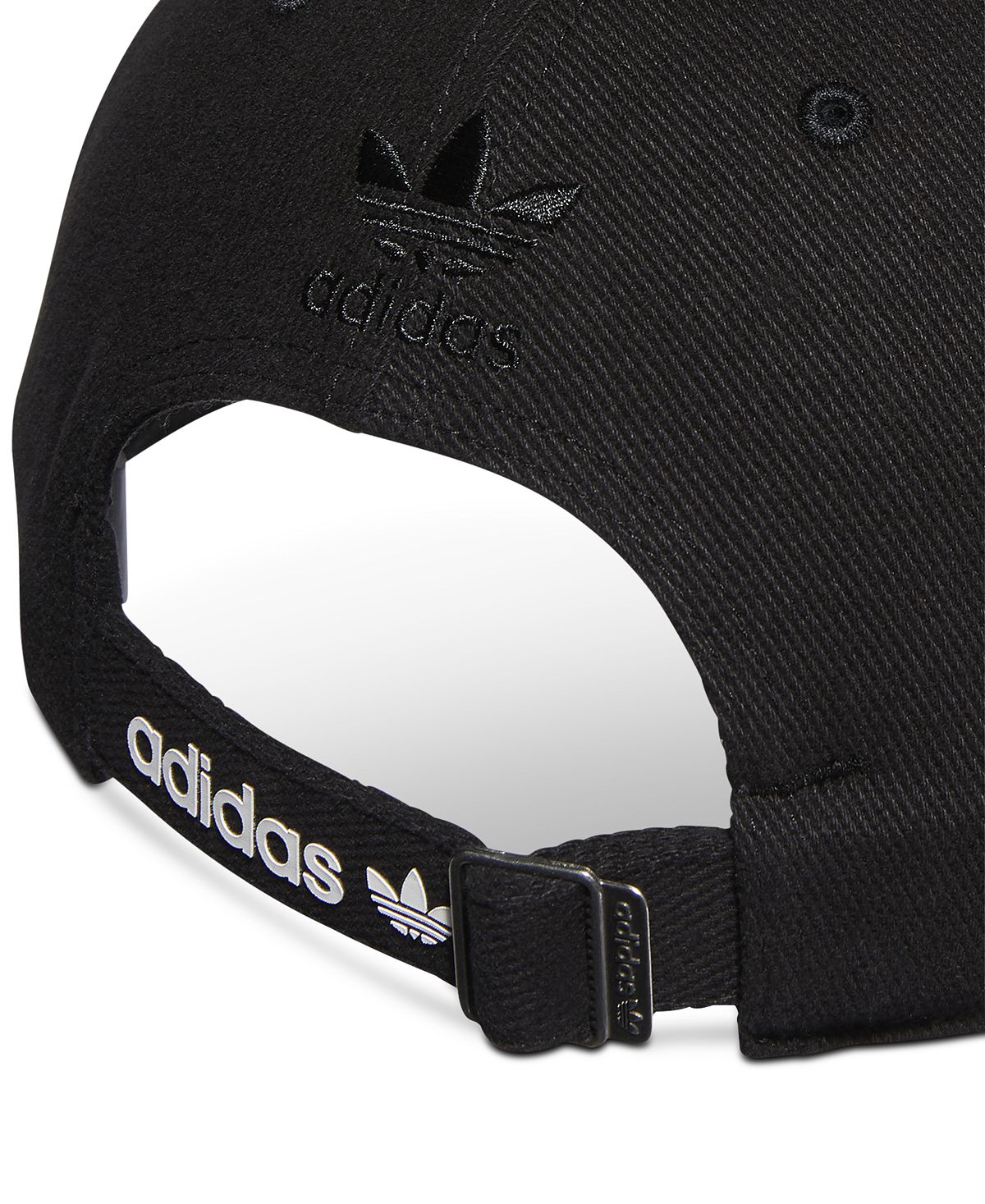 Boné adidas Originals Trefoil Logo Masculino Preto Tamanho Regular