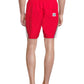 Shorts de banho Laguna Big Boy's Colorblocked Vermelho Tamanho M