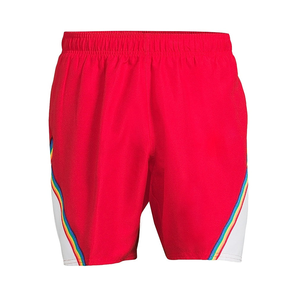 Shorts de banho Laguna Big Boy's Colorblocked Vermelho Tamanho M