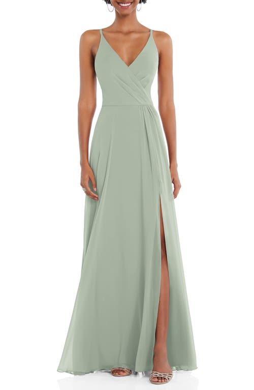 Vestido envelope feminino Willow da After Six, tamanho 8