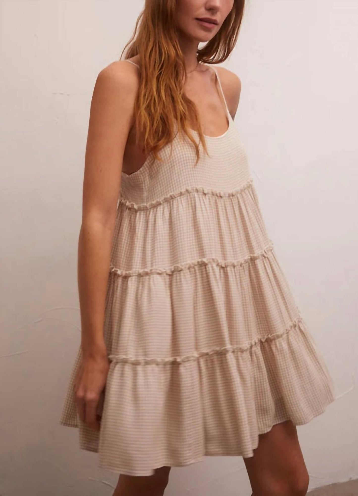 Z Supply - CARINA GINGHAM MINI DRESS