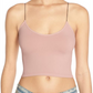 Crop Top Feminino Free People Marrom Tamanho X-S