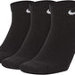 Meias Nike Unissex Infantil 3PK Everyday Cushion Low Pretas Tamanho Grande