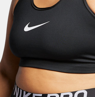 Sutiã esportivo Nike Plus Swoosh feminino preto tamanho 1X