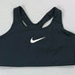 Sutiã esportivo Nike Swoosh feminino preto tamanho 2X