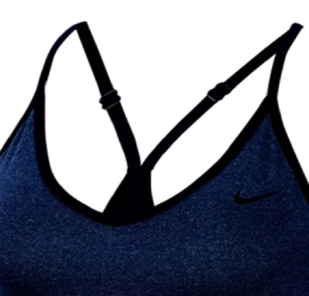 Sutiã esportivo Nike feminino mesclado azul tamanho pequeno