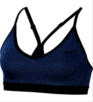 Sutiã esportivo Nike feminino mesclado azul tamanho pequeno