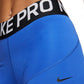 Shorts Nike Pro Feminino Azul Tamanho Pequeno