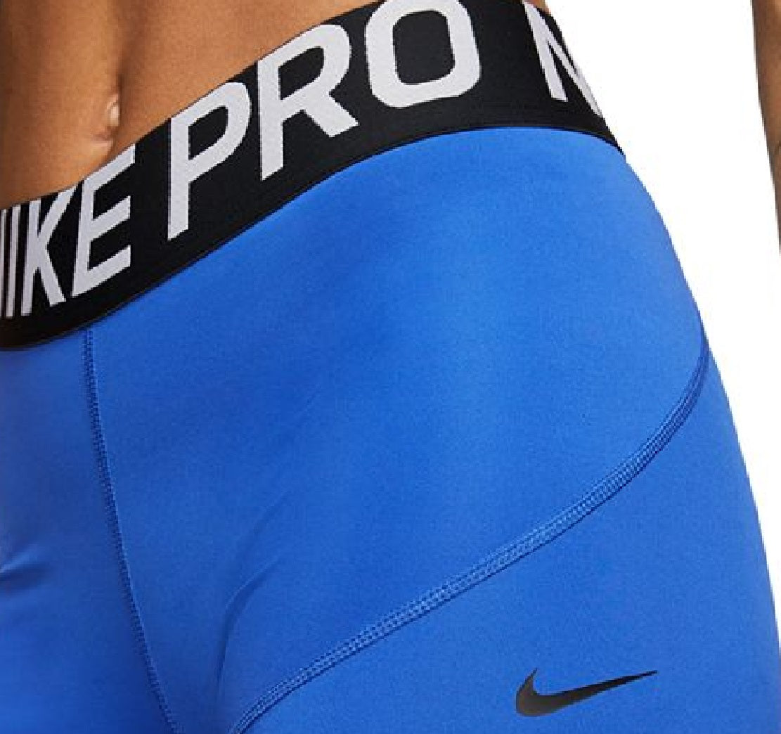 Shorts Nike Pro Feminino Azul Tamanho Pequeno