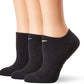 Nike Everyday Cushion No Show Feminino 3 Pares Preto Tamanho Médio