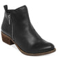 Bota feminina Lucky Brand Basel preta tamanho 5 M