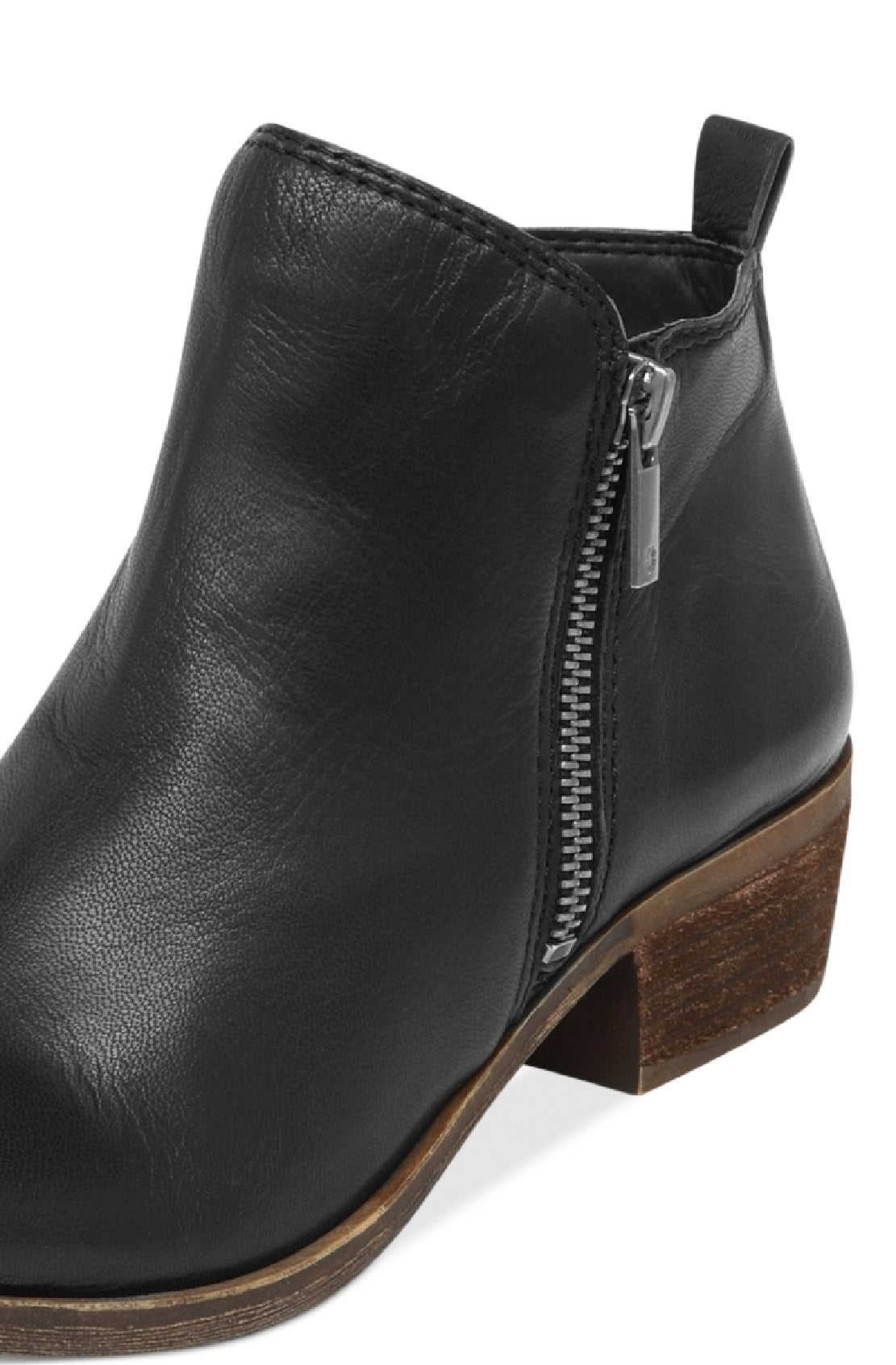 Bota feminina Lucky Brand Basel preta tamanho 5 M