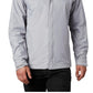 Jaqueta de chuva resistente à água Columbia Watertight II masculina, cinza, tamanho extragrande
