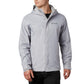 Jaqueta de chuva resistente à água Columbia Watertight II masculina, cinza, tamanho extragrande