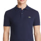 Polo Lacoste Slim Fit Piquet Masculino Azul Tamanho 6