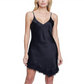 Vestido de seda com decote em V feminino L Agence, preto