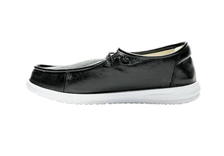 Corkys Footwear - Women's Kayak Crinkle Metallic Slip-on Boat Shoes