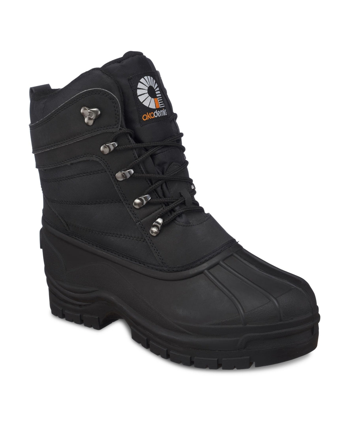 Botas de neve masculinas Akademiks pretas tamanho 11 M