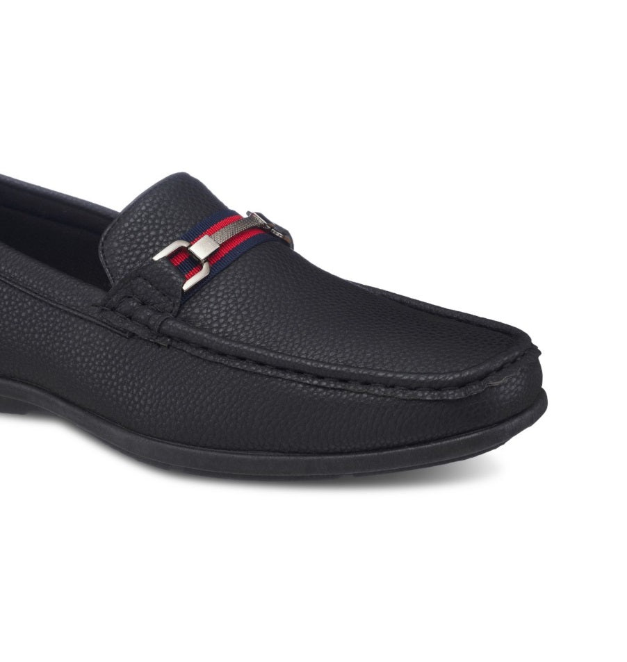 Mocassim masculino Akademiks, preto, tamanho 12 M