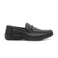 Sapatos mocassim masculinos Akademiks Stride Driving Slip On, pretos, tamanho 11 M
