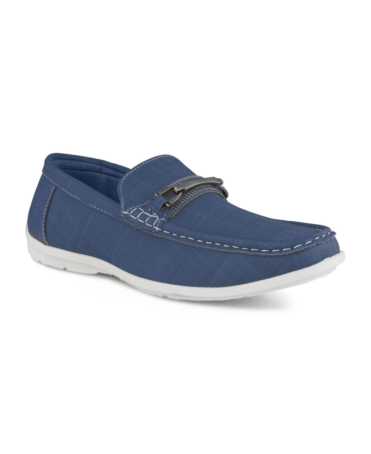 Sapatos Mocassim Masculinos Akademiks Azul Tamanho 9 M