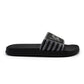 Chinelo Akademiks Masculino Listrado Lateral Cinza Tamanho 10 M