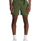 Shorts de escalada masculino Polo Ralph Lauren em nylon reciclado, verde, tamanho pequeno