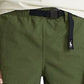 Shorts de escalada masculino Polo Ralph Lauren em nylon reciclado, verde, tamanho pequeno