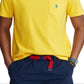 Camiseta Polo Ralph Lauren Masculina Gola Redonda Bolso Amarela Tamanho XX-G