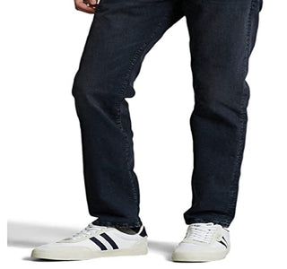 Calça jeans masculina Polo Ralph Lauren Varick Slim Straight Azul Tamanho 33X30