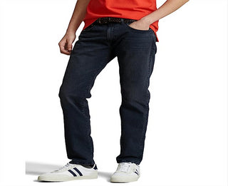 Calça Jeans Ralph Lauren Varick Slim Straight Masculina Azul Tamanho 36X32