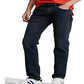 Calça jeans masculina Polo Ralph Lauren Varick Slim Straight Azul Tamanho 38X32